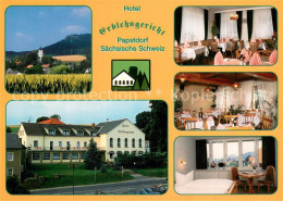 73741754 Papstdorf Hotel Erblehngericht Gastraeume Zimmer Papstdorf - Gohrisch