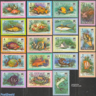 Tuvalu 1979 Definitives, Fish 18v, Mint NH, Nature - Fish - Poissons