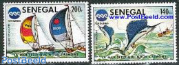 Senegal 1976 Okinawa Exposition 2v, Mint NH, Nature - Sport - Fish - Fishing - Sailing - Sport (other And Mixed) - Peces