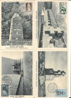 5 Cartes Maximums Deportation Vercors,sein, Crypte,mont Valerien,glieres 1962 N0173 - 1960-1969