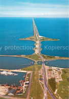 73741596 Den Oever Wieringen Afsluitdijk Naar Friesland Abschlussdeich Den Oever - Andere & Zonder Classificatie