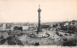 75-PARIS PLACE DE LA BASTILLE-N°3788-G/0021 - Places, Squares