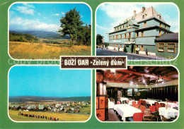 73741577 Bozi Dar Gottesgab CZ Zeleny Dum Hotel Restaurant Landschaftspanorama  - Tschechische Republik