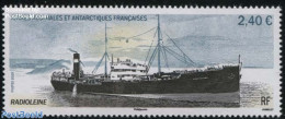 French Antarctic Territory 2015 Radioleine 1v, Mint NH, Transport - Ships And Boats - Nuevos