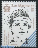 San Marino 2016 35 Years First Female Captain Regent 1v, Mint NH, History - Politicians - Ongebruikt