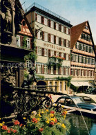 73726000 Tuebingen Innenstadt Brunnen Hotel Lamm Altstadt Fachwerkhaeuser Tuebin - Tuebingen