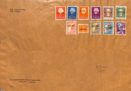 Dutch New Guinea 1962 UNTEA Issues Of 01-10-1962 On Large Cover, First Day Cover - Andere & Zonder Classificatie