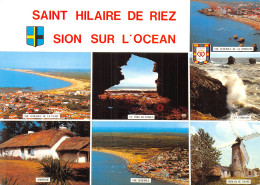 85-SAINT HILAIRE DE RIEZ SION SUR L OCEAN-N° 4422-B/0197 - Saint Hilaire De Riez