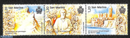 San Marino 2018 San Marino-Arbe 3v [::], Mint NH - Ungebraucht