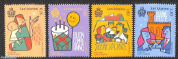 San Marino 2018 Greeting Stamps 4v, Mint NH, Various - Greetings & Wishing Stamps - Neufs