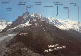 74-LE MASSIF DU MONT BLANC-N° 4425-A/0155 - Autres & Non Classés