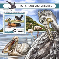 Guinea, Republic 2016 Waterbirds, Mint NH, Nature - Birds - Flamingo - Andere & Zonder Classificatie