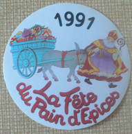 AUTOCOLLANT LA FETE DU PAIN D'EPICES 1991 - Pegatinas