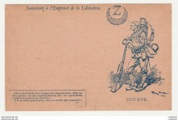 Militaria ZOUAVE N°3 Correspondance Des Armées De La République VOIR DOS Carte En Franchise Illustrateur Scof ? 1914 - Guerra 1914-18