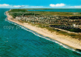 73725837 Westerland Sylt Fliegeraufnahme Strandpanorama Westerland Sylt - Andere & Zonder Classificatie