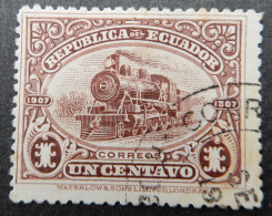 Ecuador 1908 (1) Opening Of The Guayaqui-Quito Railway - Ecuador