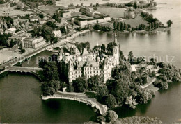 73725811 Schwerin  Mecklenburg Fliegeraufnahme Schloss  - Schwerin