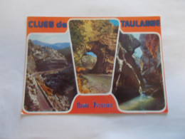 ROUTE NAPOLEON LES CLUES DE TAULANNE  ( 04 Alpes De Haute Provence )    3 BELLES VUES DIFFERENTES FLAMME CASTELLANE - Sonstige & Ohne Zuordnung