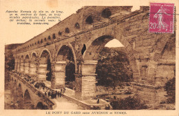 30-LE PONT DU GARD-N° 4429-F/0043 - Andere & Zonder Classificatie