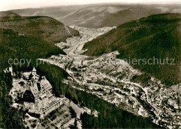 73725718 Wildbad Schwarzwald Sommerberghotel Wildbad Fliegeraufnahme Wildbad Sch - Other & Unclassified