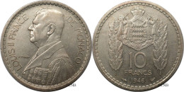 Monaco - Principauté - Louis II - 10 Francs 1946 - TTB+/AU50 - Mon6747 - 1922-1949 Louis II