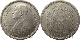 Monaco - Principauté - Louis II - 10 Francs 1946 - TTB+/AU50 - Mon6750 - 1922-1949 Louis II