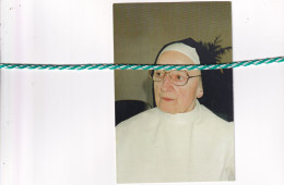 Zuster Marie-Roos (Agnes De Clercq), Balegem 1917, Nukerke 2006. Foto - Todesanzeige