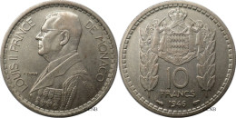 Monaco - Principauté - Louis II - 10 Francs 1946 - TTB+/AU50 - Mon6756 - 1922-1949 Louis II