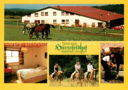 73725582 Bopfingen Ipf Reitanlage Haertsfeldhof Gaestezimmer Pferdekoppel Ausrit - Sonstige & Ohne Zuordnung