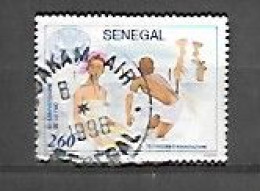 TIMBRE OBLITERE DU SENEGAL DE 1995 N° MICHEL 1383 - Sénégal (1960-...)