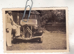 PHOTO  AUTO VOITURE ANCIENNE CITROEN 11 TRACTION - Automobile