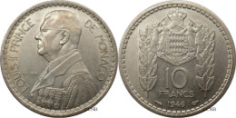 Monaco - Principauté - Louis II - 10 Francs 1946 - SUP/AU55 - Mon6762 - 1922-1949 Louis II.