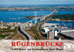 73725441 Ruegen Ruegenbruecke Von Stralsund Zur Insel Ruegen Fliegeraufnahme Rue - Other & Unclassified