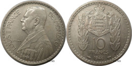 Monaco - Principauté - Louis II - 10 Francs 1946 - SUP/AU55 - Mon6766 - 1922-1949 Luigi II