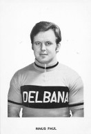 Vélo Coureur Cycliste Néerlandais Rinus Paul - Team Delbana   - Cycling - Cyclisme - Ciclismo - Wielrennen  - Cyclisme