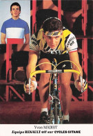 Vélo Coureur Cycliste Francais Yvon Madiot - Team Renault Gitane  - Cycling - Cyclisme - Ciclismo - Wielrennen  - Radsport
