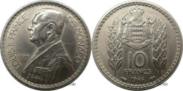 Monaco - Principauté - Louis II - 10 Francs 1946 - SUP/AU58 Nettoyée - Mon6562 - 1922-1949 Louis II.