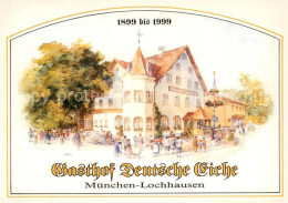 73725382 Lochhausen Muenchen Gasthof Deutsche Eiche Lochhausen Muenchen - München