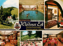 73725367 Wieden Schwarzwald Berghotel Wiedener Eck Hallenbad Gastraeume Freiterr - Sonstige & Ohne Zuordnung