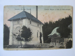 Romania-Târgu Neamț:Salle Des Machines Et D'hydrotherapie C.p.1925/Târgu Neamț:Machine House & Hydrotherapy Room 1925 Pc - Roemenië