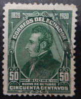 Ecuador 1920 (1c) Jose Antonio De Sucre - Ecuador