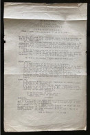 Tract Presse Clandestine Résistance Belge WWII WW2 '21 JUILLET 1941 FETE NATIONALE' - Documentos