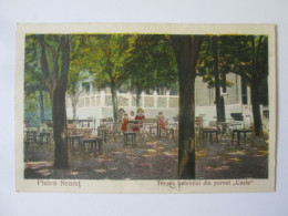 Romania-Piatra Neamț:Buffet Terrasse Cozla,carte Postale Voyage 1925/Cozla Sideboard Terrace 1925 Mailed Postcard - Roemenië