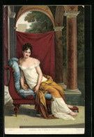 Künstler-AK Stengel & Co. Nr.29895: Bildnis Der Madame Récamier Von Gérard  - Sonstige & Ohne Zuordnung