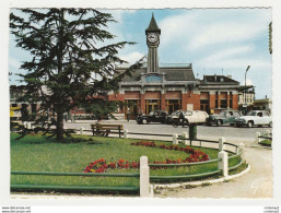 93 AULNAY SOUS BOIS N°9528 La Gare Chemins De Fer Du Nord Citroën Traction Peugeot 203 404 Simca Aronde - Aulnay Sous Bois