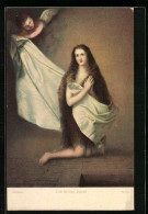 Künstler-AK Stengel & Co. Nr. 29719: Maria Magdalena, Engel  - Autres & Non Classés