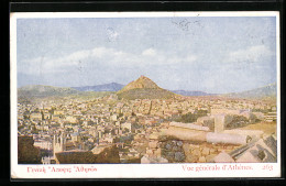 AK Athènes, Vue Generale D`Athènes  - Griechenland