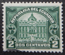 Ecuador 1920 (2b) Postal Tax Stamp - Equateur