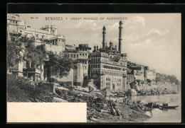 AK Benares, Great Mosque Of Aurunzebe  - Indien