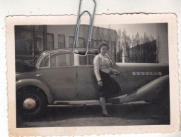 PHOTO  AUTOMOBILE VOITURE  ANCIENNE A IDENTIFIER - Cars